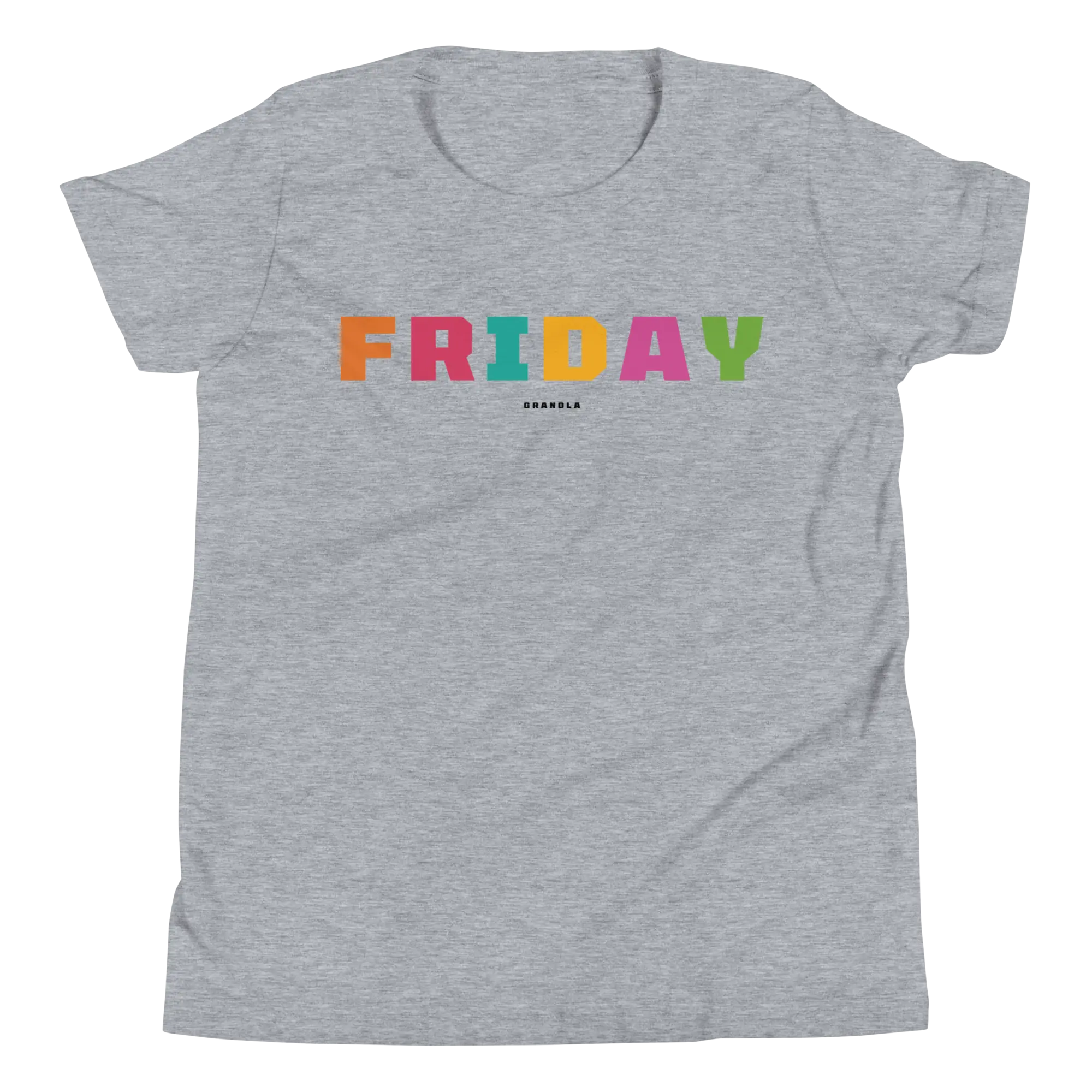 Youth Friday Granola — Athletic Heather